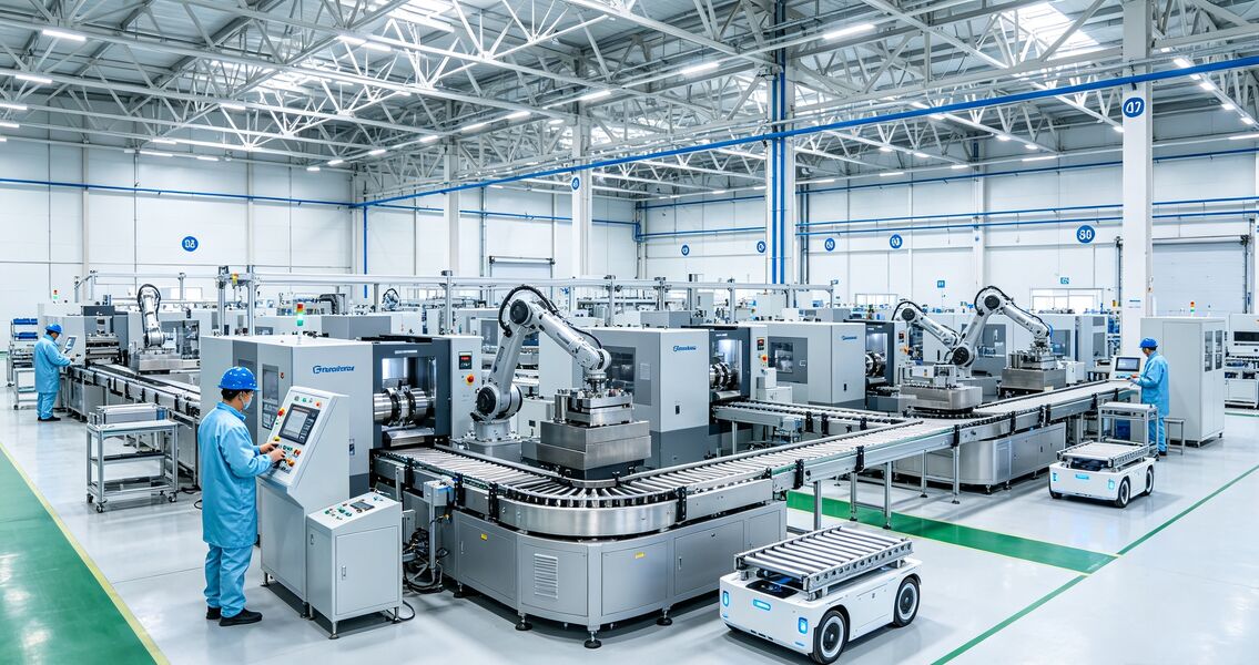 CQCY Automation Limited linha de produção do fabricante
